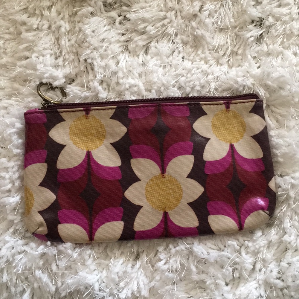 fossil pencil pouch/makeup bag